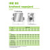 Radiální hlukově izolovaný ventilátor IRE 160C1-EC